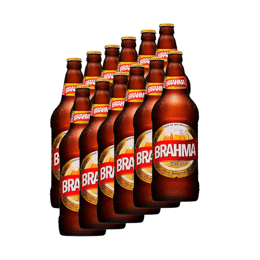 Cerveja Brahma Garrafa Cerveja Brahma Garrafa