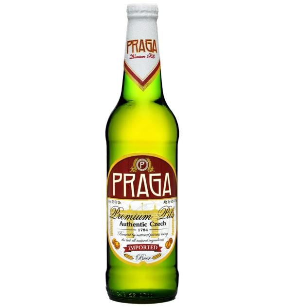 Cerveja Praga Premium Pils 500ml  Cerveja Praga Premium Pils 500ml